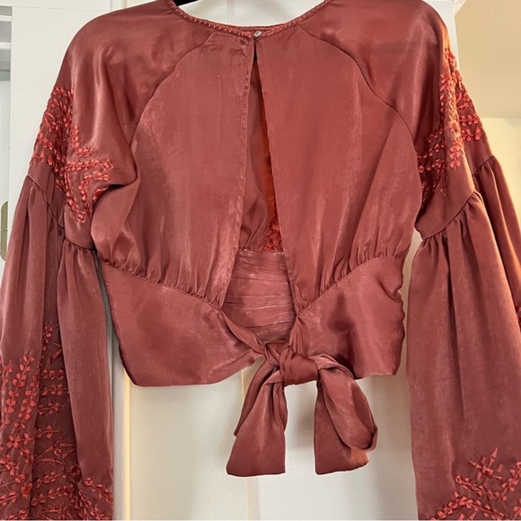 Free people silk top - Picture 3 of 5